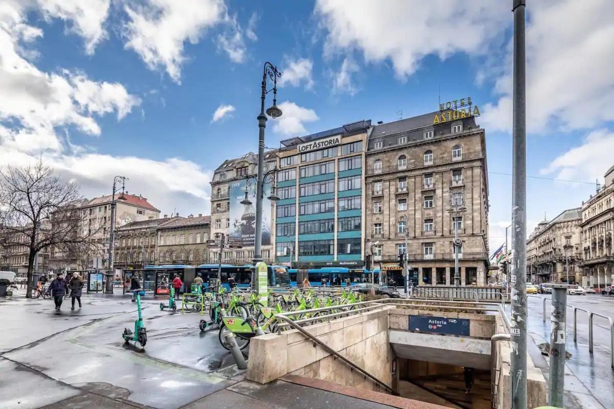 Astoria Central Apartments Budapešť Exteriér fotografie